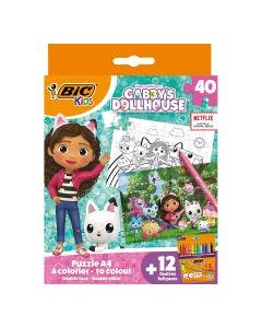 BIC Kids Puzzle Gabby et la Maison Magique
