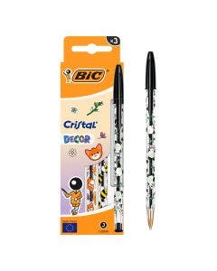 BIC Cristal Kawaii - Encre noire