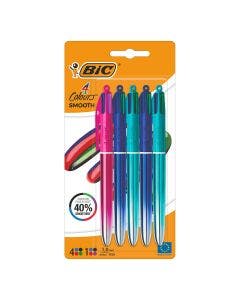 BIC 4 Couleurs Smooth Gradient