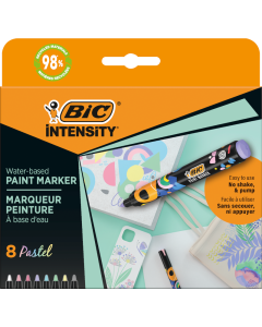 BIC Intensity Marqueurs Peinture Pastel x8
