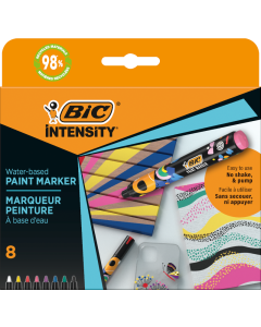 BIC Intensity Marqueurs Peinture x8