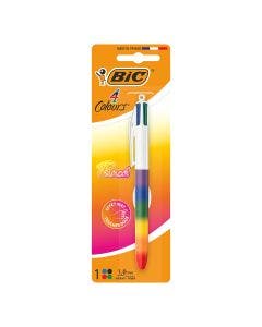 BIC 4 Couleurs Soft Le Bar à Couleurs - Arc-En-Ciel