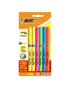 BIC Highlighter Grip Surligneurs