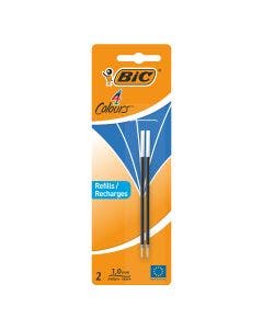 BIC 4 Couleurs Recharges - Bleu