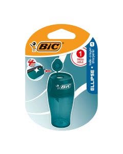 BIC Ellipse Taille-Crayons 1 Trou avec Grand Réservoir