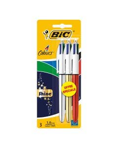 BIC 4 Couleurs Shine