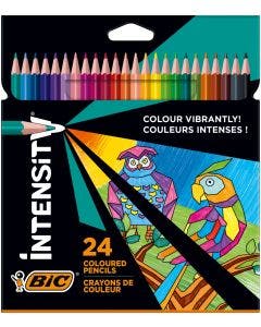 BIC Intensity Crayons de Couleur Triangulaires