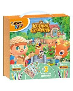 BIC Animal Crossing Valise Coloriage