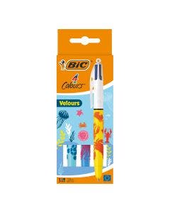 BIC 4 Couleurs Velours