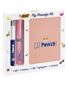 BIC My Message Kit Catpower