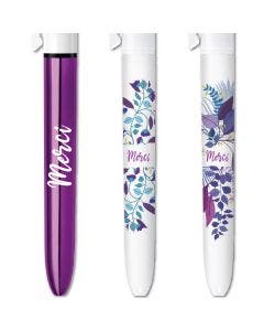Collection BIC 4 Couleurs - Merci - Violet