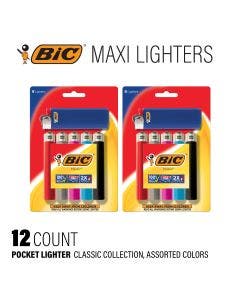 BIC Maxi Classic Pocket Lighters