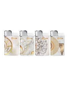 DJEEP Pocket Lighters, ELEGANT Collection Textured Metallic, Unique Lighters
