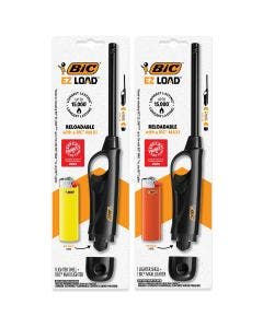 BIC EZ LOAD Lighter, Reloadable Multi Purpose Lighter, Great To Use as a Utility Lighter or Camp Lig
