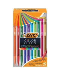 BIC Color Cues Mechanical Pencil Set, 60-Count Pack
