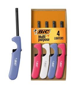BIC Multi Purpose Lighter with Long Metal Wand, Candle Collection, Great Lighter for Candles and Fir
