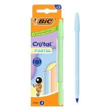 BIC Cristal Pastel x3