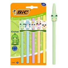 BIC Cristal Figurines x5