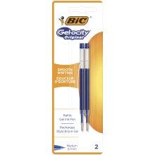 BIC Gel-ocity Original Recharges - Bleu x2