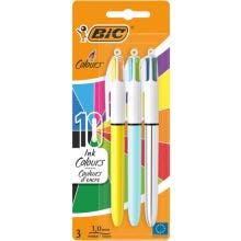 BIC 4 Couleurs Shine, Fun et Sun