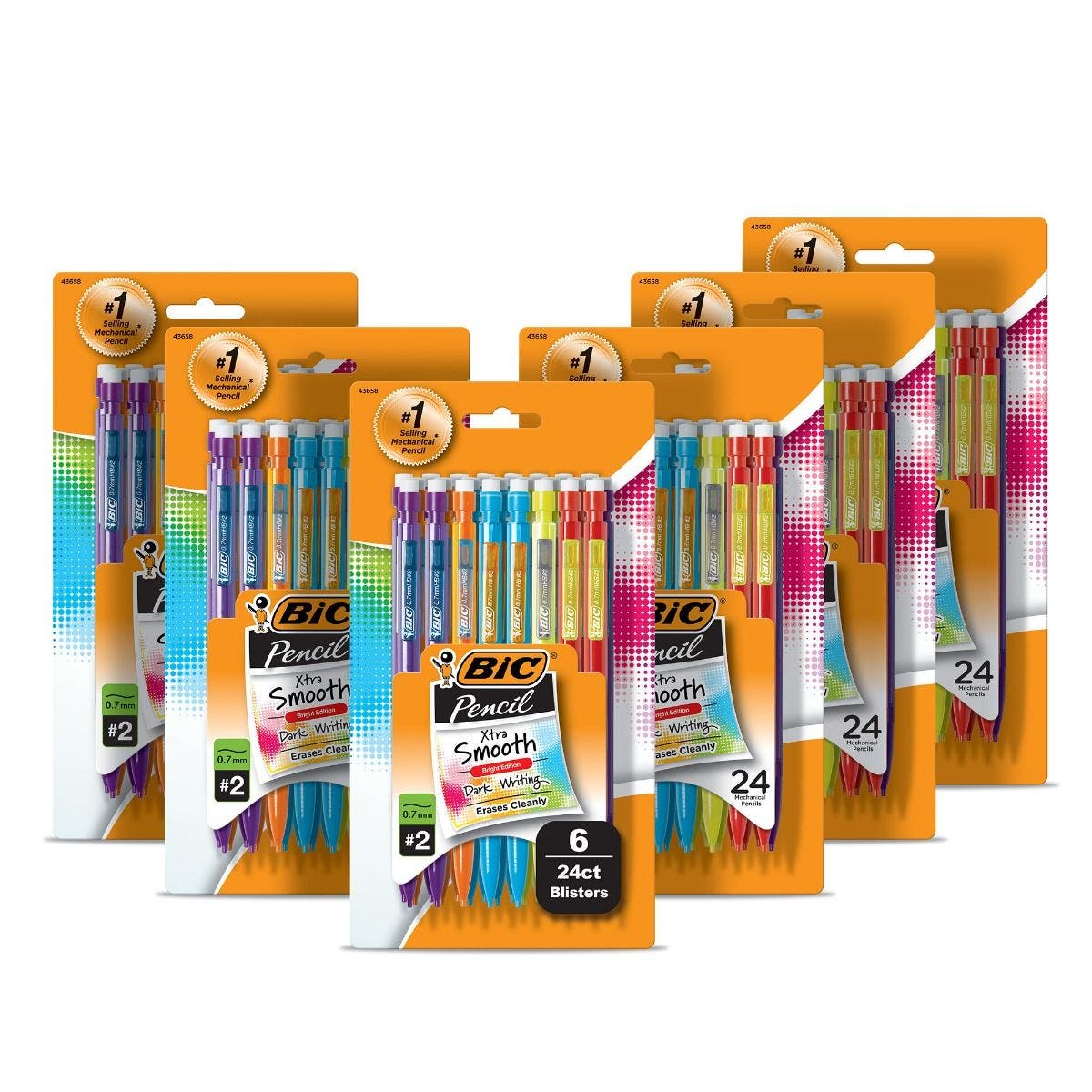 BIC Xtra-Smooth Mechanical Pencils, 0.7mm Point, 10-Count Pack, Mechanical  Pencils for School