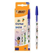 BIC Cristal Kawaii - Encre bleue