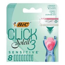 BIC Click 3 Soleil Sensitive Recharges