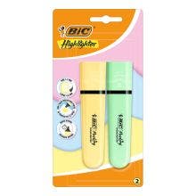 Surligneurs BIC Marking Flat Pastel