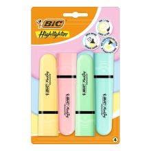 Surligneurs BIC Marking Flat Pastel