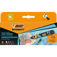 BIC Intensity Marqueur Peinture x4