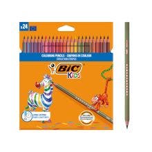 BIC Kids Evolution Stripes Crayons de Couleur