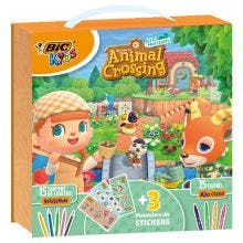 BIC Animal Crossing Valise Coloriage