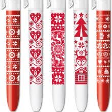 Collection BIC 4 Couleurs - Motifs de Noël