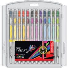 BIC Intensity Fashion Permanent Markers, Ultra Fine Point, Assorted Colors, 36-Count