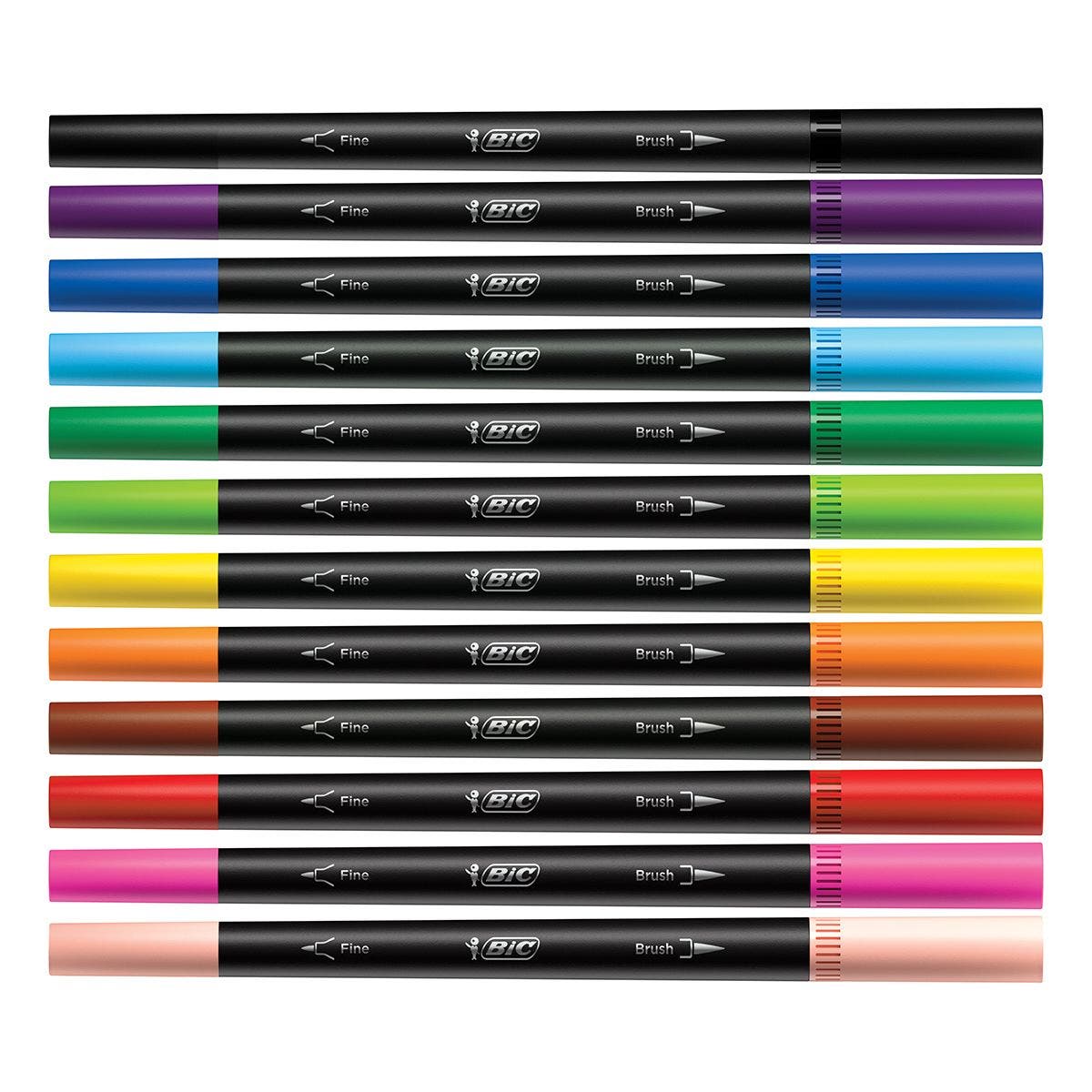 Kit Coloriage Adultes BIC Intensity - 60 Pièces : Feutres, Crayons, Cahiers Anti-Stress | Loisir Créatif
