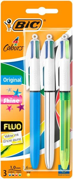 PENNA BIC 4 COLORI DOLCETTI | Guida Book Store