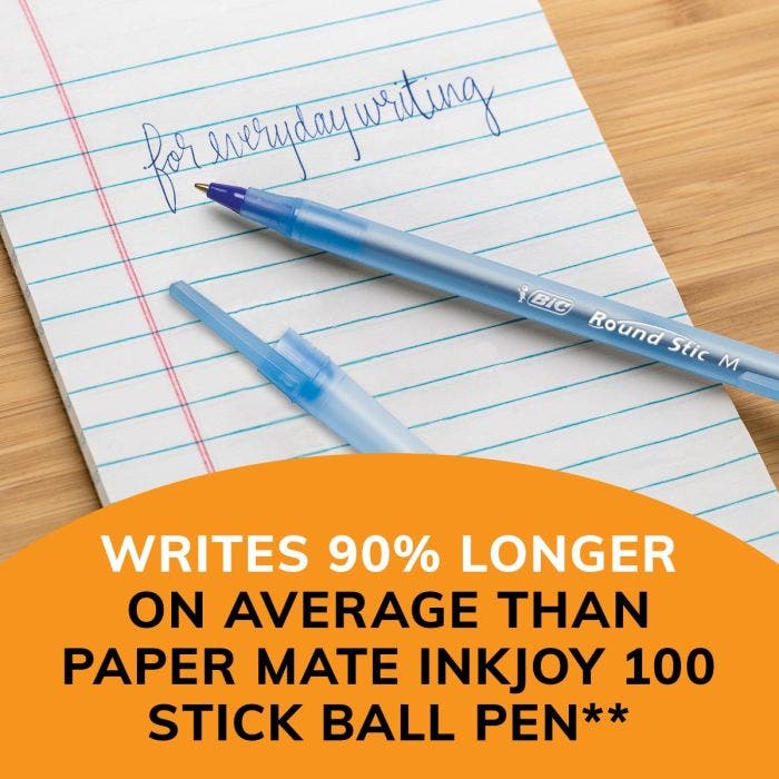 What do the numbers on a ballpoint pen mean?