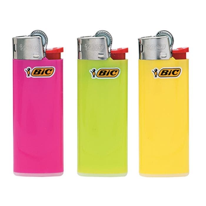 Encendedor BIC mini j25 color pastel