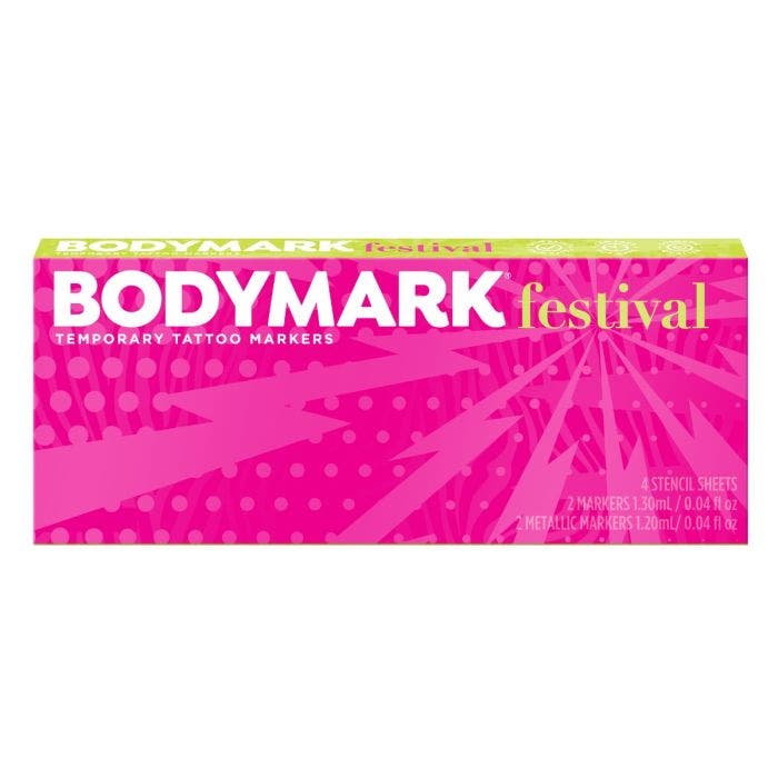 BodyMark By BIC Tattoo Marker, Assorted, 2 Pack