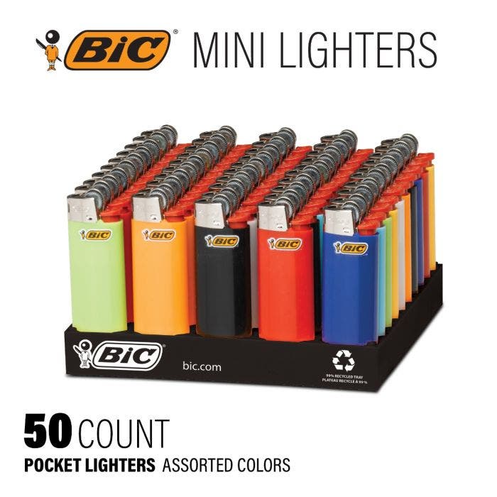 BIC Classic Pocket Lighter, Assorted Colors, 1 Count 