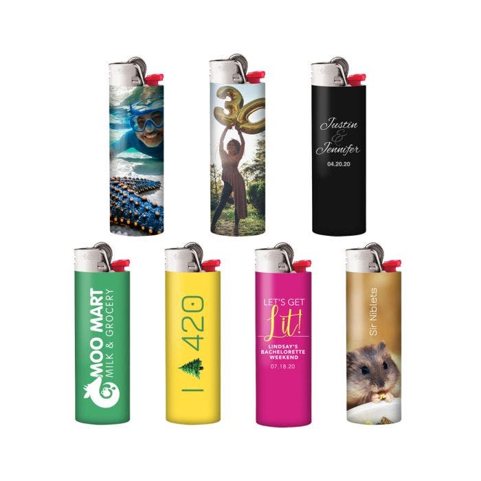 Design My BIC of Personalized Lighters