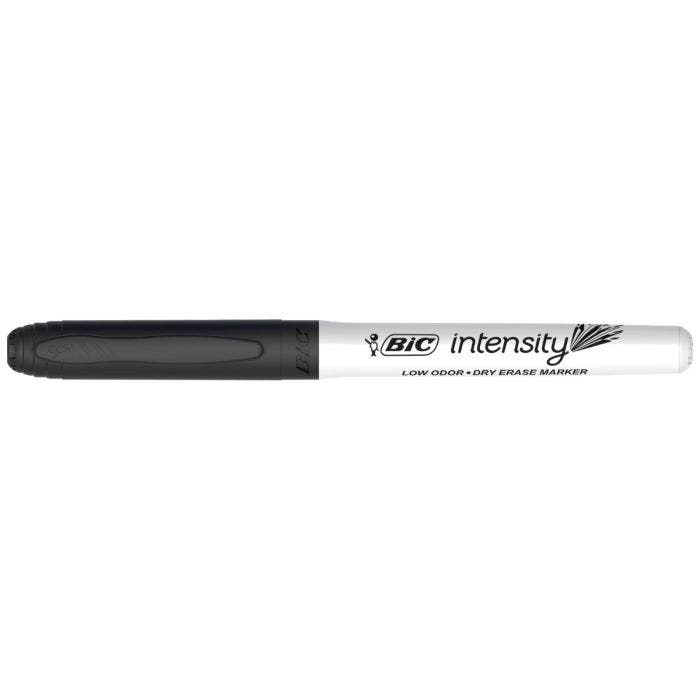 BIC Velleda 1701 Ecolutions Whiteboard Pens, Dry Erase Pens for School  Whiteboards, Black Ink, Box of 12