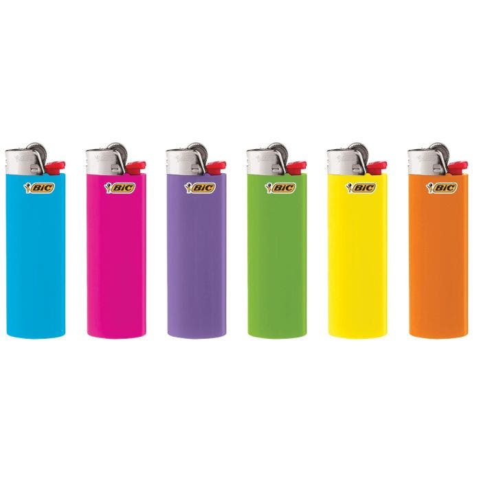 BIC Classic Lighter, Assorted Colors, 10-Pack