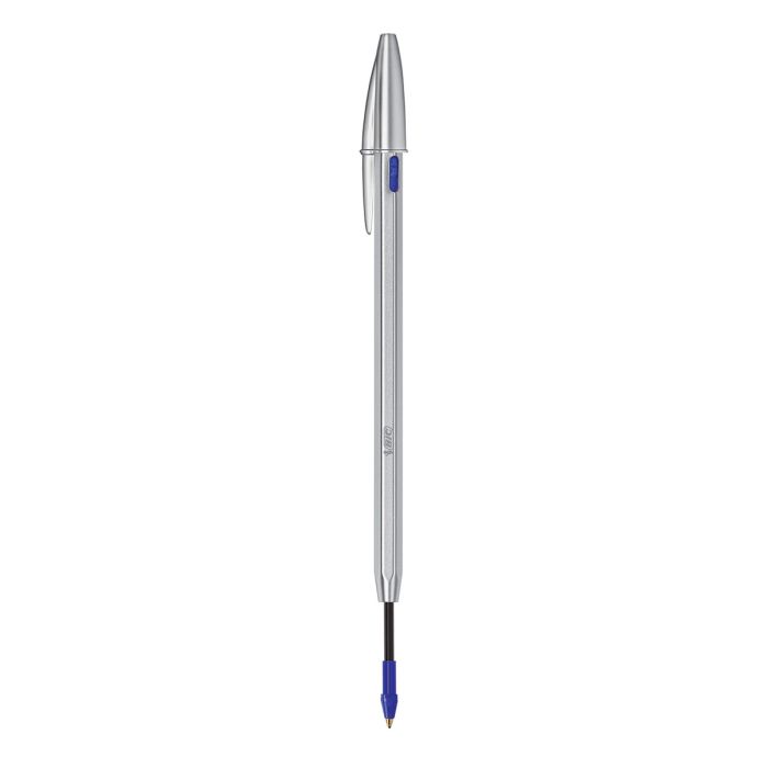 Pack BIC Cristal Re'New + 2 recharges - Bleu BIC