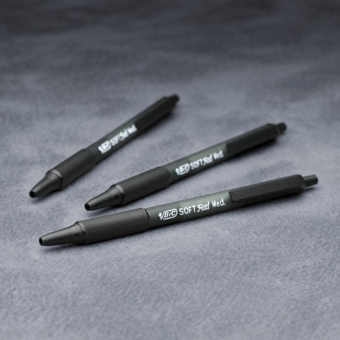Bic Velocity Gel Medium Point Black Retractable Pen (2-Pack) - Tahlequah  Lumber