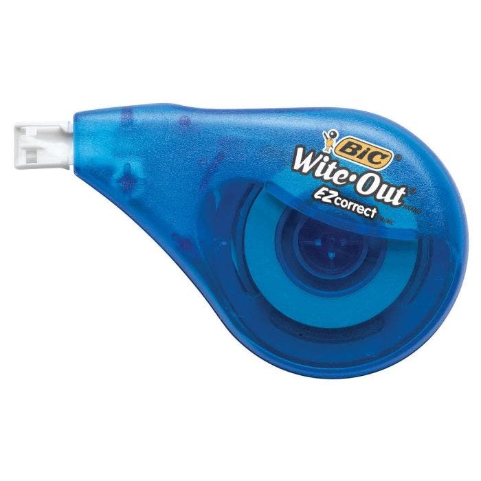 BIC Wite-Out EZ CORRECT Grip Correction Tape - 33.50 ft Length - 1