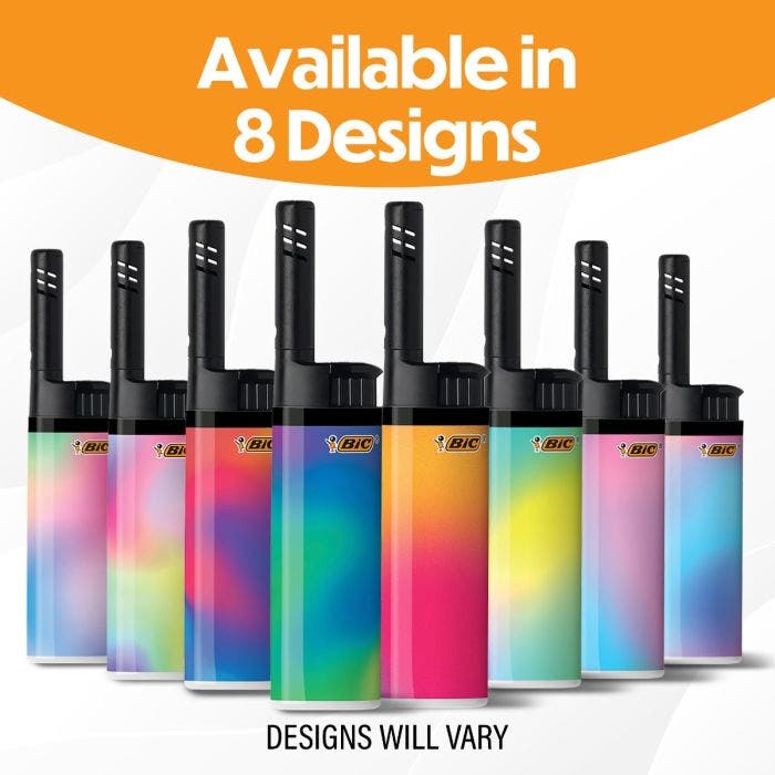 BIC EZ Reach Lighters, Ultimate Long Neck Lighter, Gradient