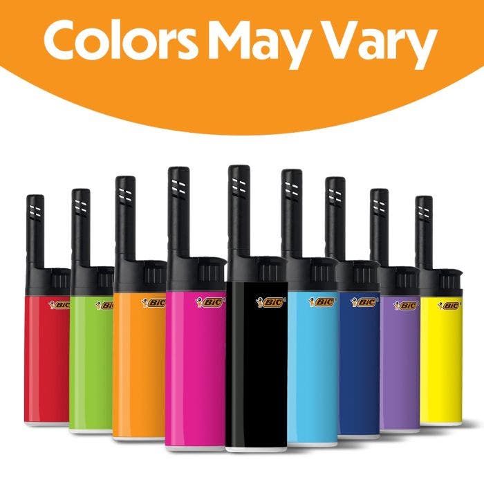 BIC EZ Reach Lighter, Assorted Colors, 6-Pack (Colors Will Vary