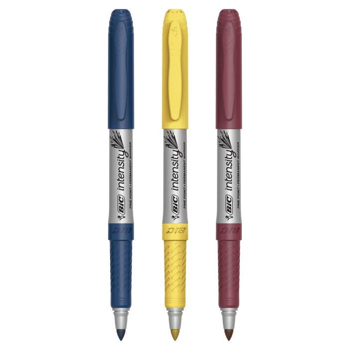 BIC Intensity Permanent Marker, Fine Point, Earth Tones, Single Marker