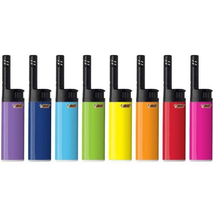 BIC EZ Reach Lighter, Assorted Colors, 6-Pack (Colors Will